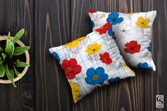 Cute Minimal Floral Seamless Pattern Product Image 2