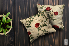 Red Notebook Roses Digital Papers Product Image 5