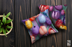 3D Clay Tulip Flowers Digital Papers Product Image 4