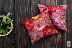 3D Acrylic Paint Flowers Seamless Patterns Product Image 3