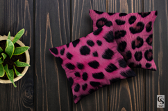 Hot Pink Leopard Fur Seamless Pattern Product Image 3