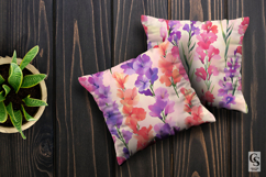 Watercolor Summer Flowers Patterns Product Image 4