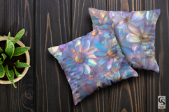 Holographic foil daisy Seamless Patterns Product Image 3