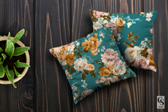 Retro Peony Flowers Seamless Patterns Product Image 3