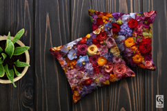 Vibrant Colorful Flowers Digital Papers Product Image 5