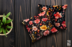 Watercolor Flowers Seamless Patterns Product Image 3