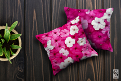 Pink and White Petunia Floral Seamless Pattern Product Image 3