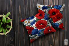 Patriotic Floral Garden Seamless Patterns Product Image 2