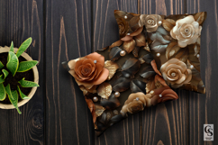 3d luxury boho roses Seamless Patterns Product Image 2