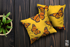 Monarch Butterfly Seamless Patterns Product Image 3