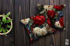 Patriotic American Floral Seamless Patterns Product Image 3