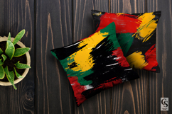 Juneteenth Brushstrokes Seamless Patterns Product Image 2