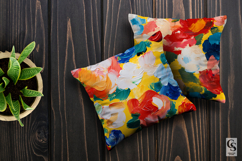 Abstract Painted Flowers Digital Papers Product Image 3