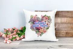 Watercolor Mother's Day Flowers PNG for Sublimation Product Image 2
