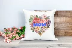 Watercolor Mother's Day Flowers PNG for Sublimation Product Image 2