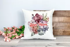Watercolor Mother's Day Flowers PNG for Sublimation Product Image 2