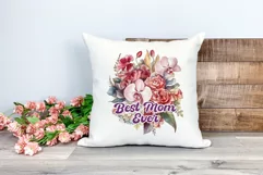 Watercolor Mother's Day Flowers PNG for Sublimation Product Image 2