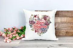 Watercolor Mother's Day Flowers PNG for Sublimation Product Image 2