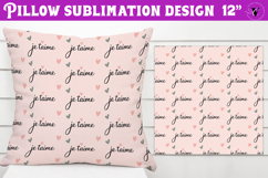 Spring Pillow sublimation | Spring &amp; Valentine sublimation Product Image 1