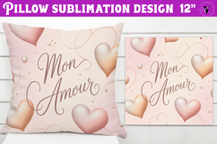 Spring Pillow sublimation | Spring &amp; Valentine sublimation Product Image 1