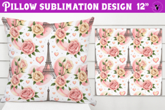 Spring Pillow sublimation | Spring &amp; Valentine sublimation Product Image 1