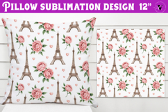 Spring Pillow sublimation | Spring &amp; Valentine sublimation Product Image 1