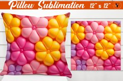 Pillow sublimation | 3D Pillow | Puff Product Image 1