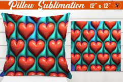 Pillow sublimation | 3D Pillow | Puff Product Image 1