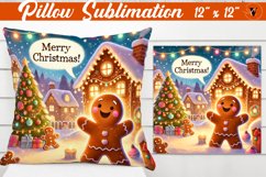 Pillow sublimation | Christmas | Merry Christmas Product Image 1