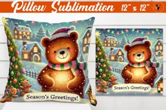 Pillow sublimation | Christmas | Merry Christmas Product Image 1
