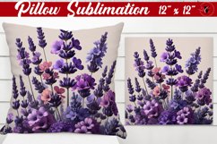 Pillow sublimation | Spring Flowers Product Image 1