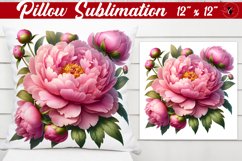 Pillow sublimation | Spring Flowers Product Image 1