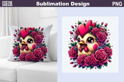 Animals Flowers Pillow Bundle | Cute Animal Roses Product Image 12