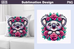 Animals Flowers Pillow Bundle | Cute Animal Roses Product Image 9