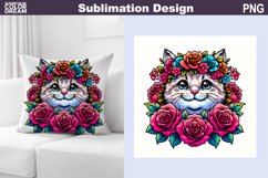 Animals Flowers Pillow Bundle | Cute Animal Roses Product Image 14