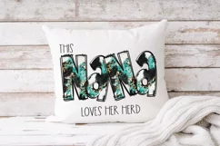 This Nana Loves Her Herd sublimation, Nana png, Grandma png Product Image 4