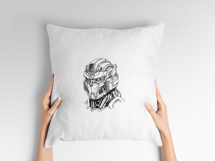 Mech Commander Outline Embroidery Product Image 9
