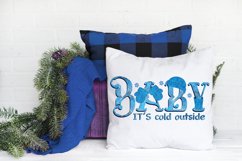 Winter Girl | Baby its cold outside | Winter Sublimation Product Image 4