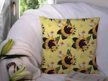 Watercolor sunflower digital paper. Seamless pattern Product Image 6
