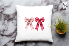 Colorful Satin Ribbon Bow Clipart Sublimation PNG Product Image 2