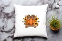 Harvest Time Pumpkin Fall Clipart Sublimation PNG Product Image 2
