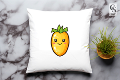 Cute Kawaii Corn Character Sublimation PNG Product Image 2