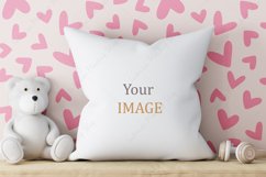 Mockup White Pillow in JPG | Craft Mockups Product Image 1