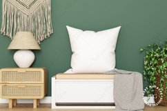 Pillow mockup in living room, JPG Product Image 1