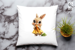 Realistic Bunny Clipart PNG Product Image 2