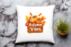 Fall Autumn Vibes Clipart Sublimation PNG Product Image 3