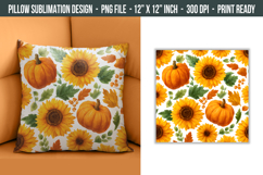Fall Pillow Design | pillow cover sublimation Product Image 1
