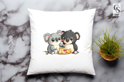 Cute Koala Clipart PNG Adorable Animal Product Image 2