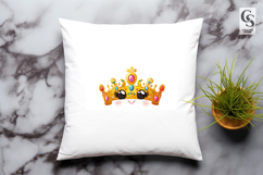 Cute Kawaii Princess Crown Clipart Sublimation PNG Product Image 3