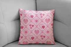 Breast Cancer Awareness Digital Paper | Pink Ribbon Pattern Product Image 7